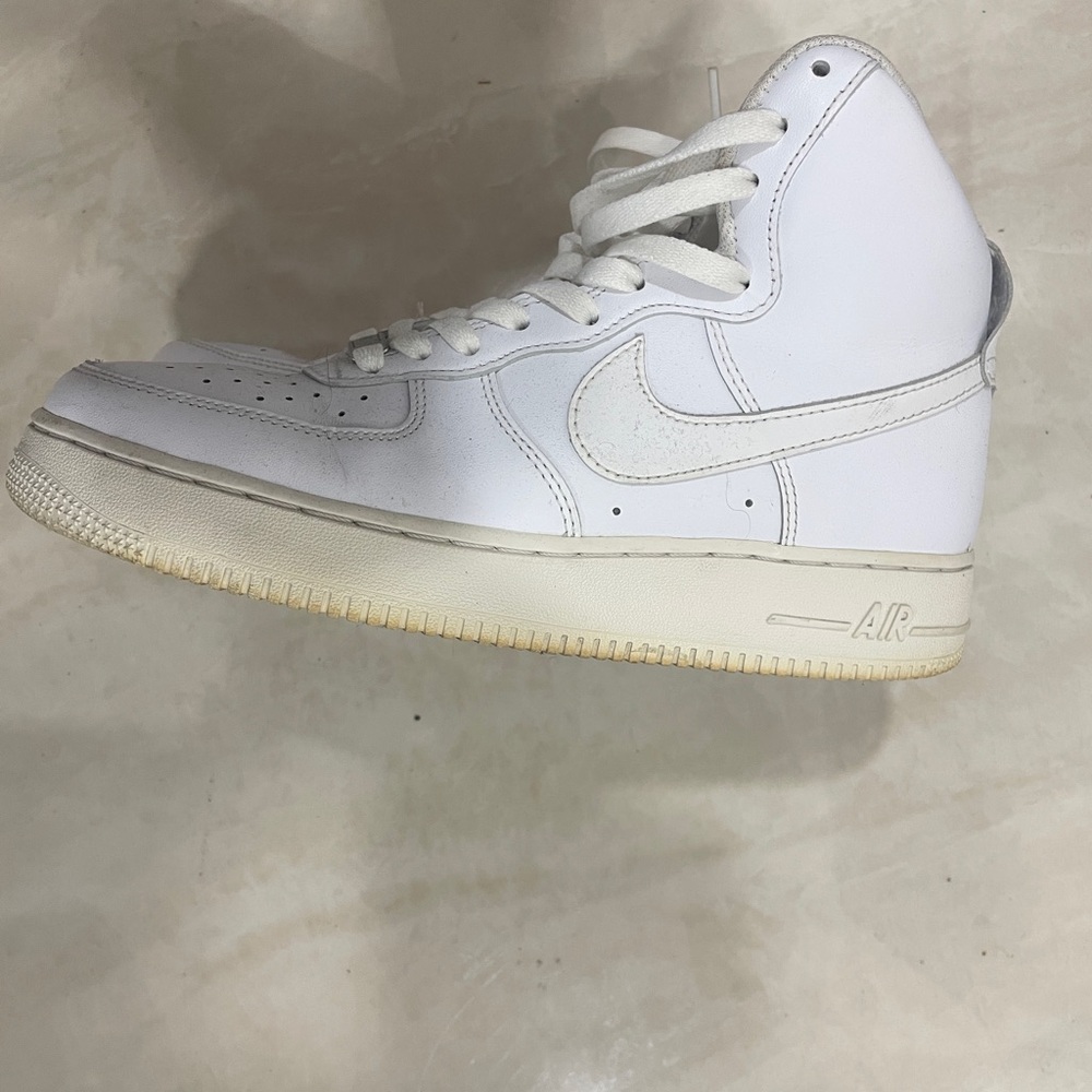 Nike Air Force 1 High Cream/White